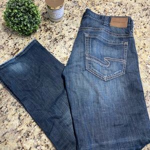 Brand new condition Men’s Silver jeans!